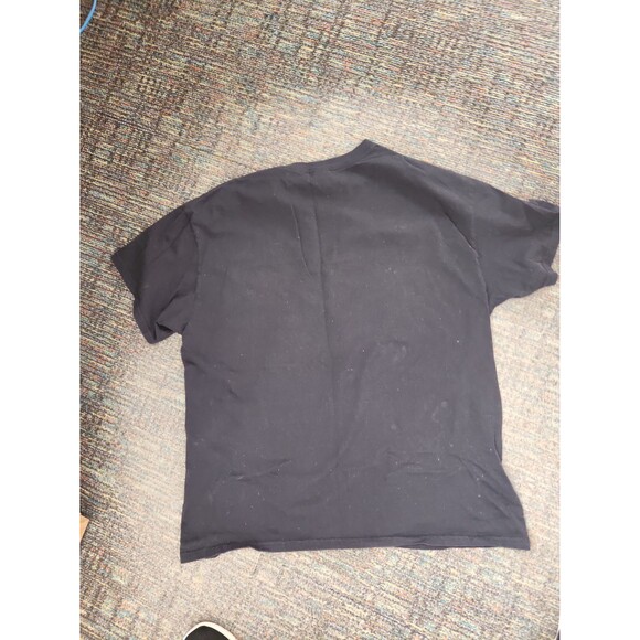 Disney Mickey Mouse "Thin Blue Line" American Flag Black T-Shirt Size L - Picture 4 of 6